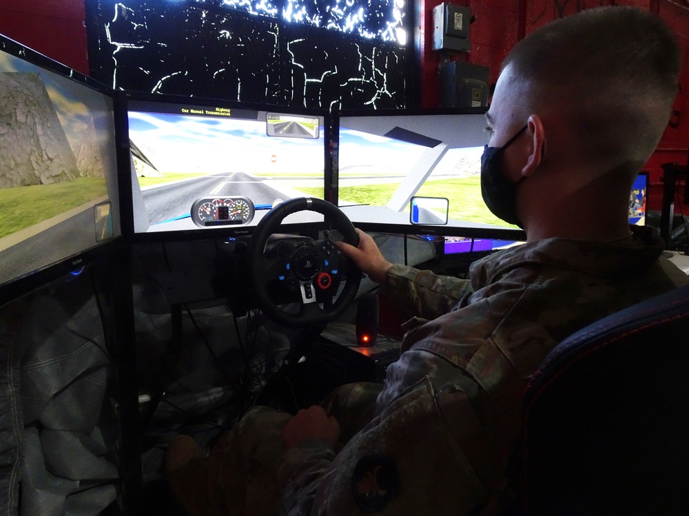 Soldiers Conduct Manual Vehicle Driver's Training