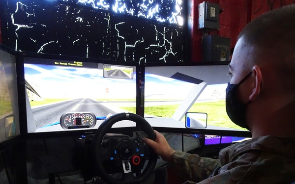 Soldiers Conduct Manual Vehicle Driver's Training