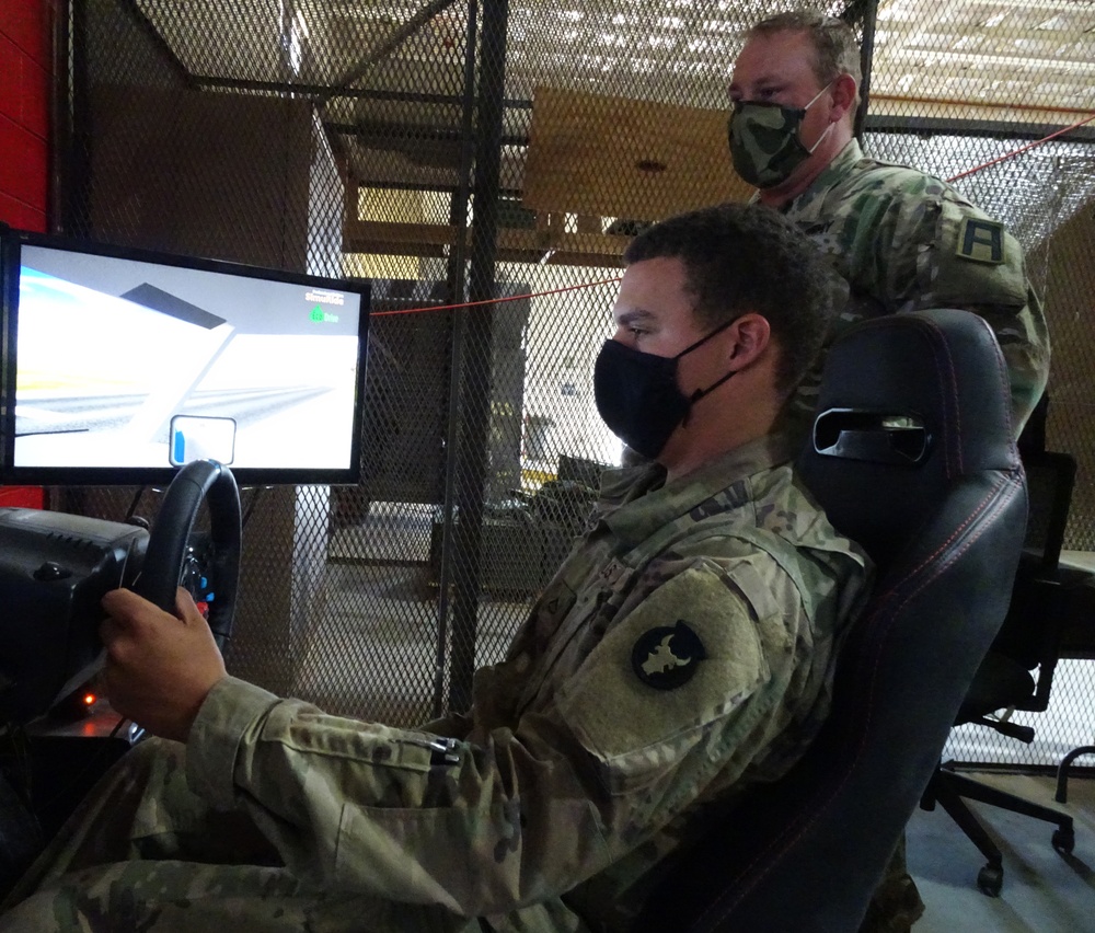 Soldiers Conduct Manual Vehicle Driver's Training