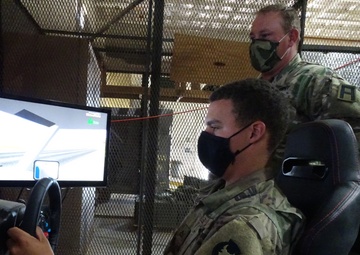 Soldiers Conduct Manual Vehicle Driver's Training