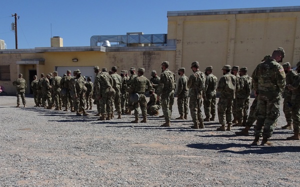 Soldiers Conduct Manual Vehicle Driver's Training