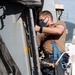 Barry Sailor Conducts Maintenance