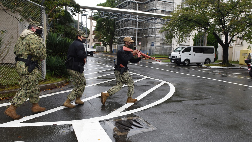 Fleet Activities Yokosuka Conducts Simulated Active Shooter Scenario
