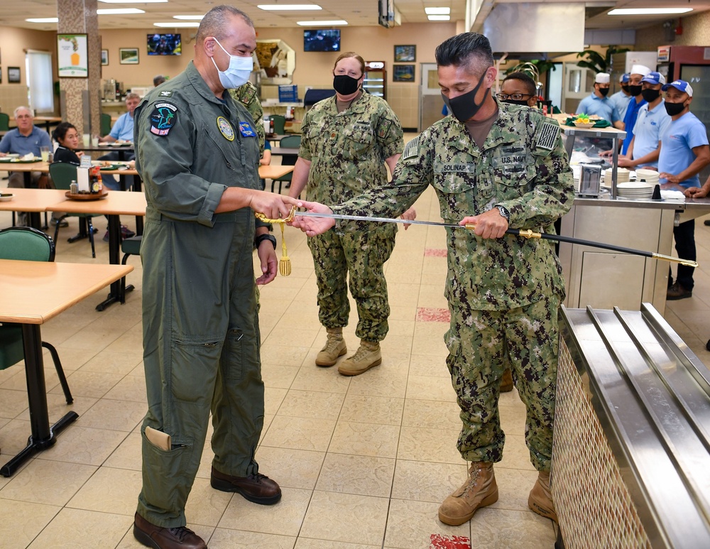 Diego Garcia Celebrates the Navy's 245th Birthday