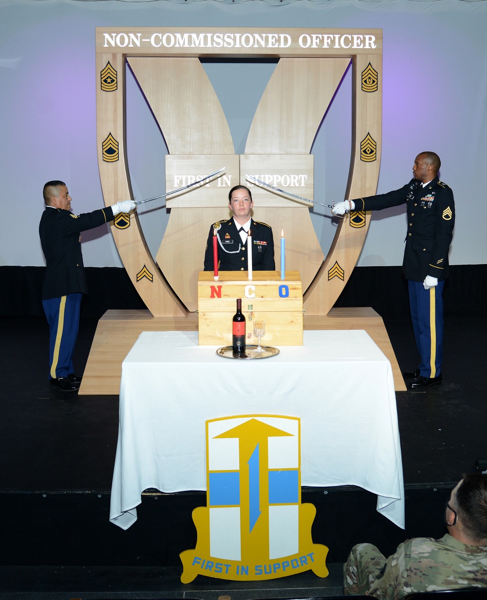 21st STB Noncommissioned Officer Induction Ceremony