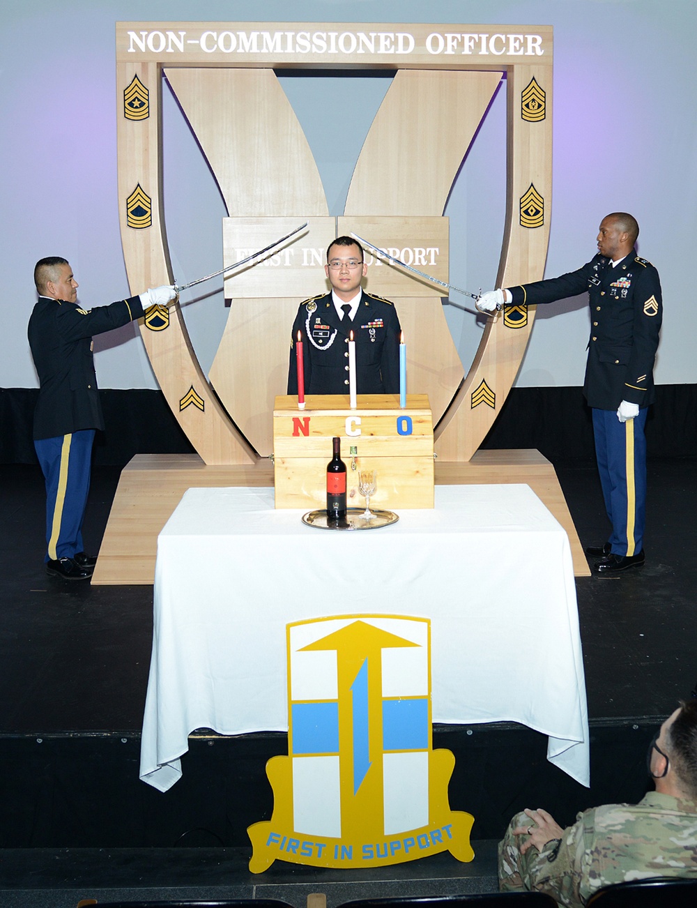 21st STB Noncommissioned Officer Induction Ceremony