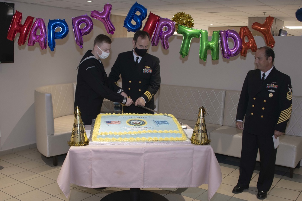 NSA Souda Bay Celebrates 245th Navy Birthday