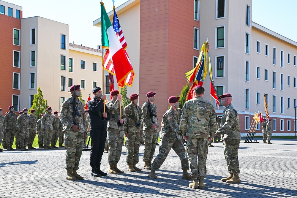 Relinquishment of Responsibility Ceremony, 173rd Airborne Brigade