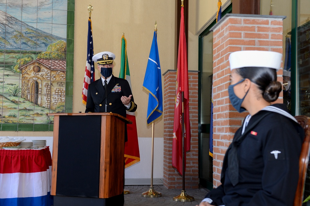 NAS Sigonella Celebrates Navy's 245th Birthday