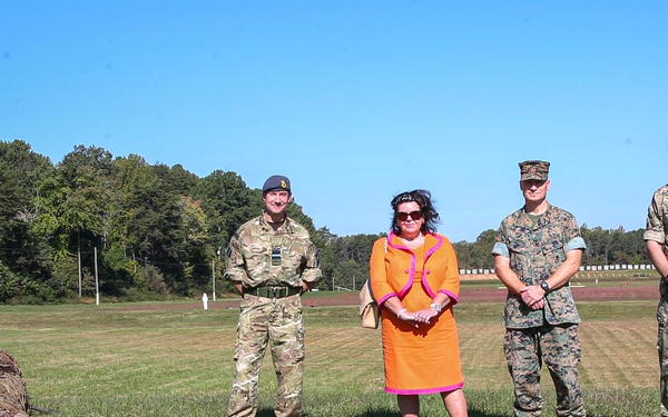Her Majesty’s Ambassador Visits Quantico
