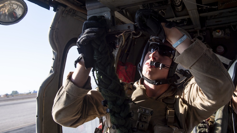 Helicopter Sea Combat Squadron 4  conducts training operations in El Centro, California