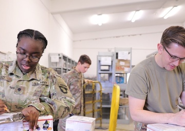 Illeshiem post office workers deliver mail, morale