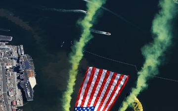 Navy Parachute Team celebrates 245th Navy Birthday
