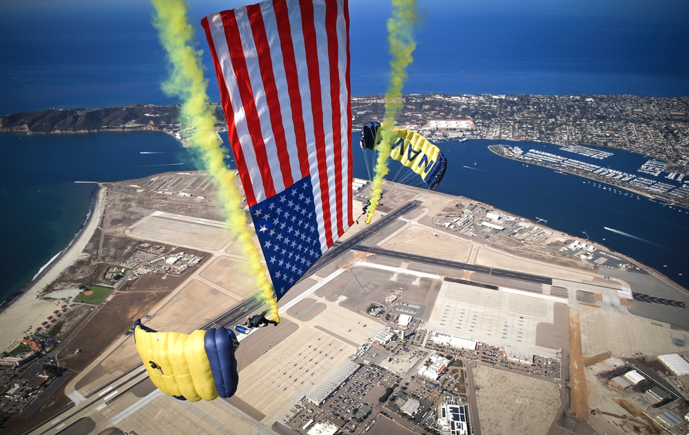 Leap Frogs jump into Navy's 245th Birthday celebration