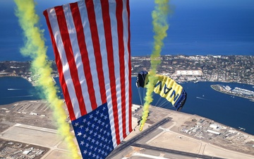 Leap Frogs jump into Navy's 245th Birthday celebration