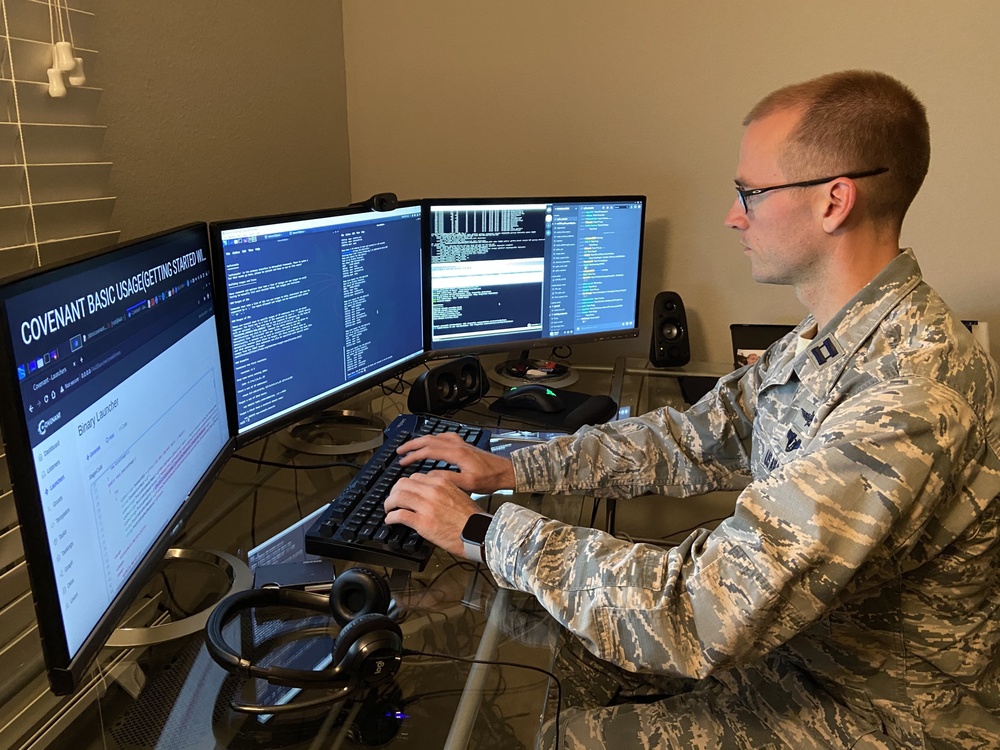 Maryland Airmen gain experience in national cyber exercise