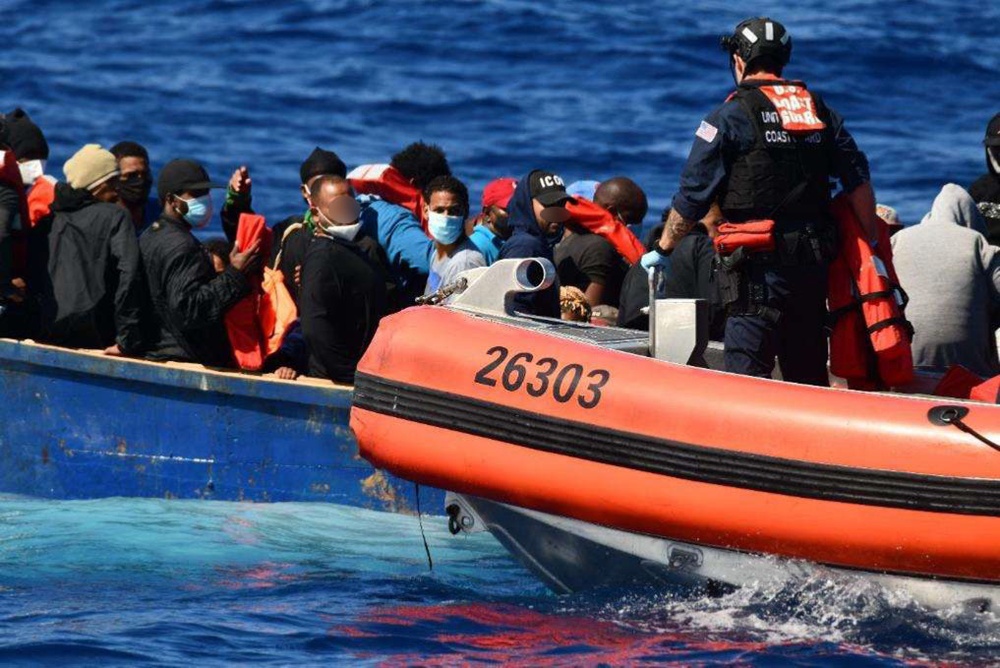 Coast Guard interdicts 48 migrants following the interdiction of three illegal voyages in the Mona Passage.