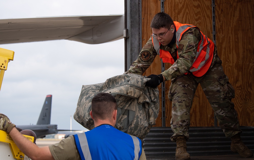 Main body departure for readiness exercise