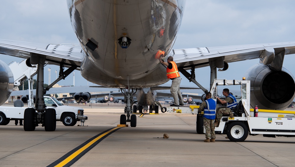 Main body departure for readiness exercise