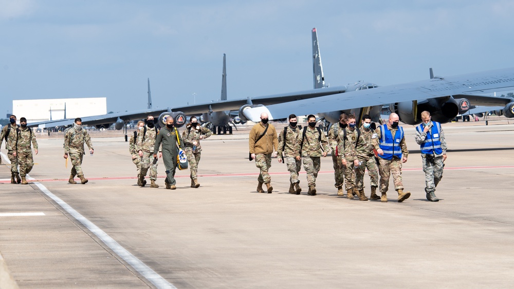 Main body departure for readiness exercise