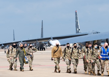 Main body departure for readiness exercise