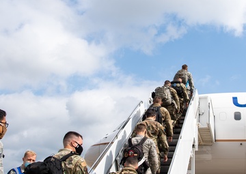 Main body departure for readiness exercise