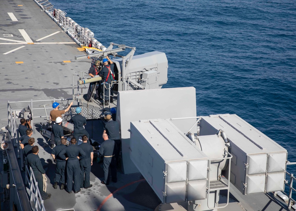 Iwo Jima Conducts SWATT Off the Coast of Virginia