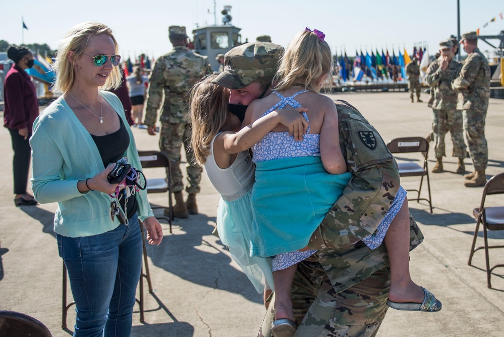 Safely ashore: 7th TBX mariners return from deployment