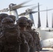 U.S. Marines participate in an insertion and extraction scenario
