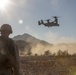 U.S. Marines participate in an insertion and extraction scenario