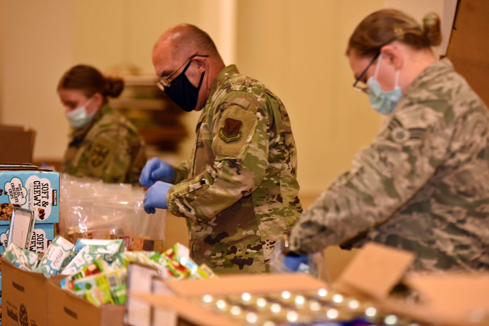 Greater Lansing COVID-19 Joint Task Force Food Bank Team Lend a Hand