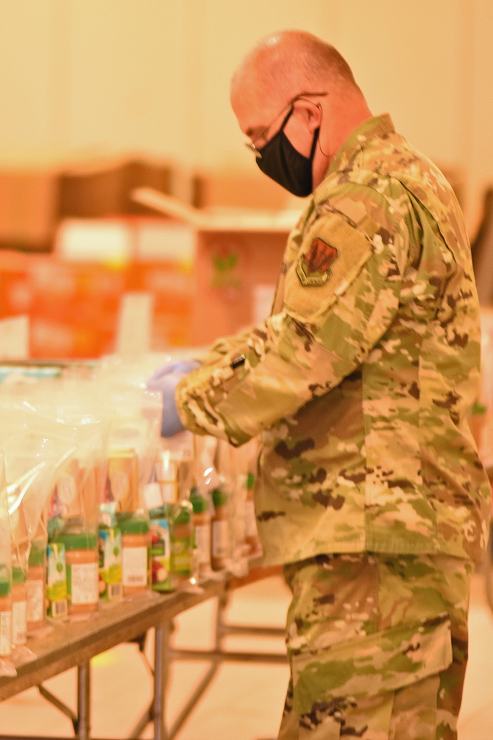 Greater Lansing COVID-19 Joint Task Force Food Bank Team Lend a Hand