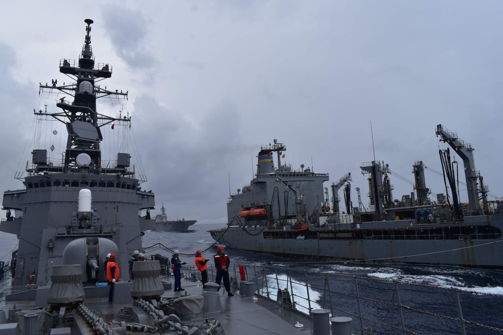 U.S. Navy joins Japan’s Kaga, Ikazuchi for Integrated Operations