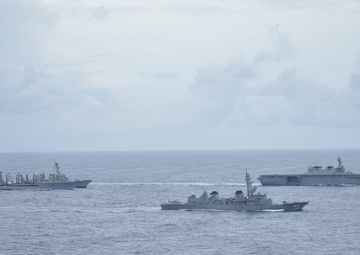 U.S. Navy joins Japan’s Kaga, Ikazuchi for Integrated Operations