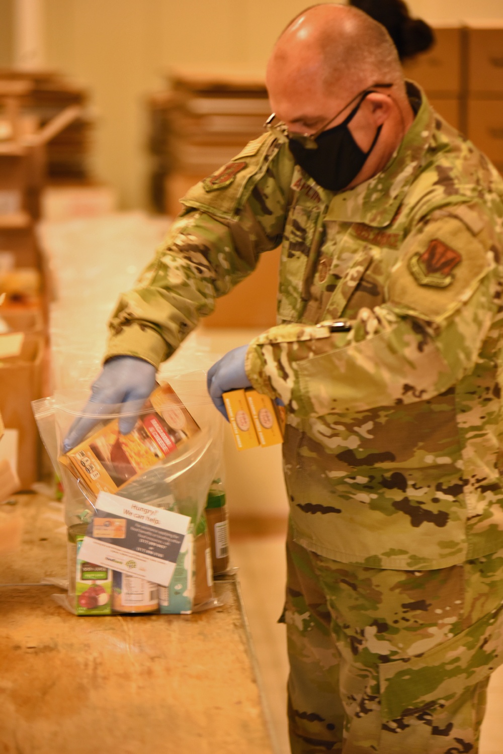 Greater Lansing COVID-19 Joint Task Force Food Bank Team Lend a Hand