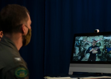Sailors Conduct Tele Conference