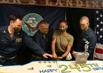 Sailors Celebrate Navy Birthday