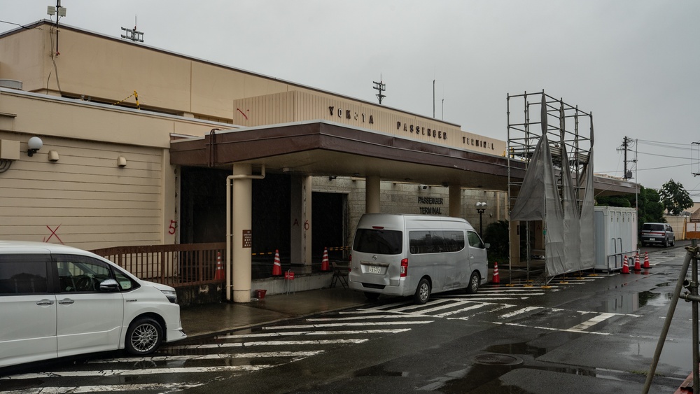 Yokota Passenger Terminal relocates to temporary locaiton