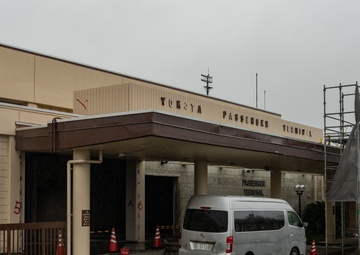 Yokota Passenger Terminal, renovation doesn't stop operations