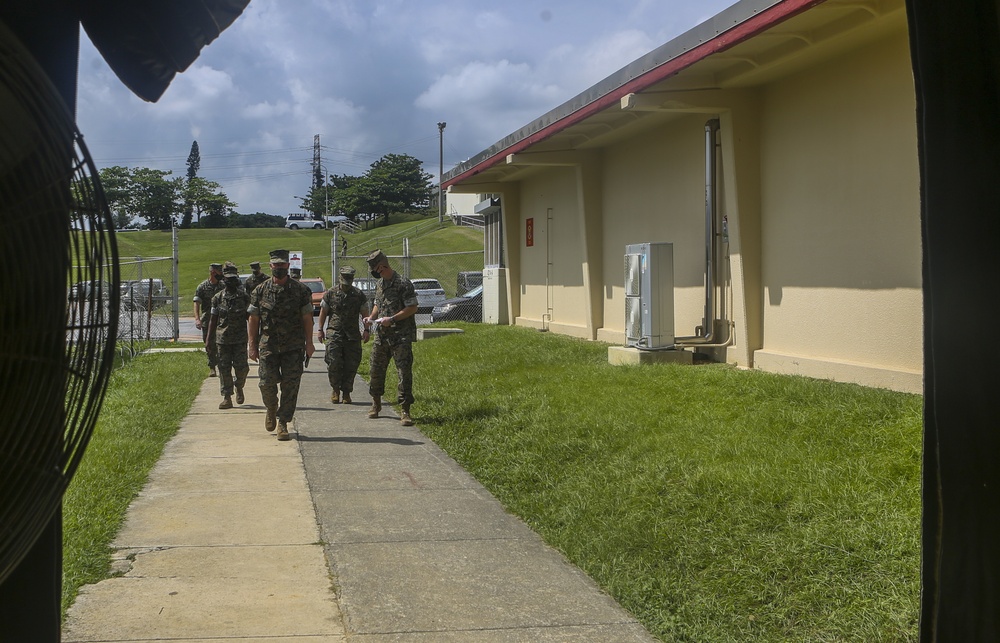 III MEF Commanding General tours Camp Courtney operations