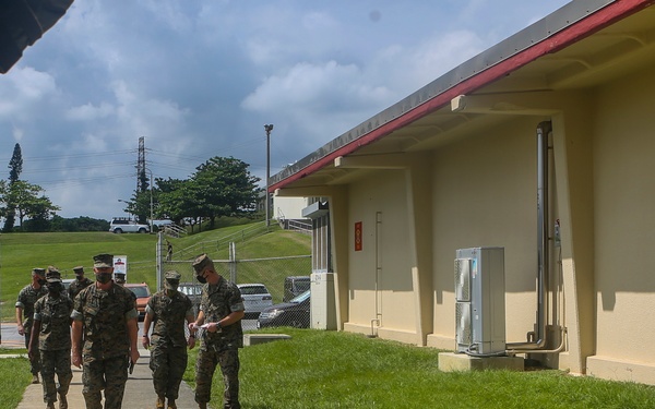 III MEF Commanding General tours Camp Courtney operations