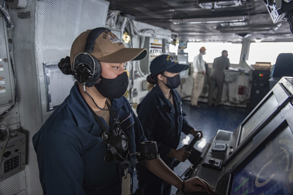 USS Ronald Reagan (CVN 76) Bridge Team