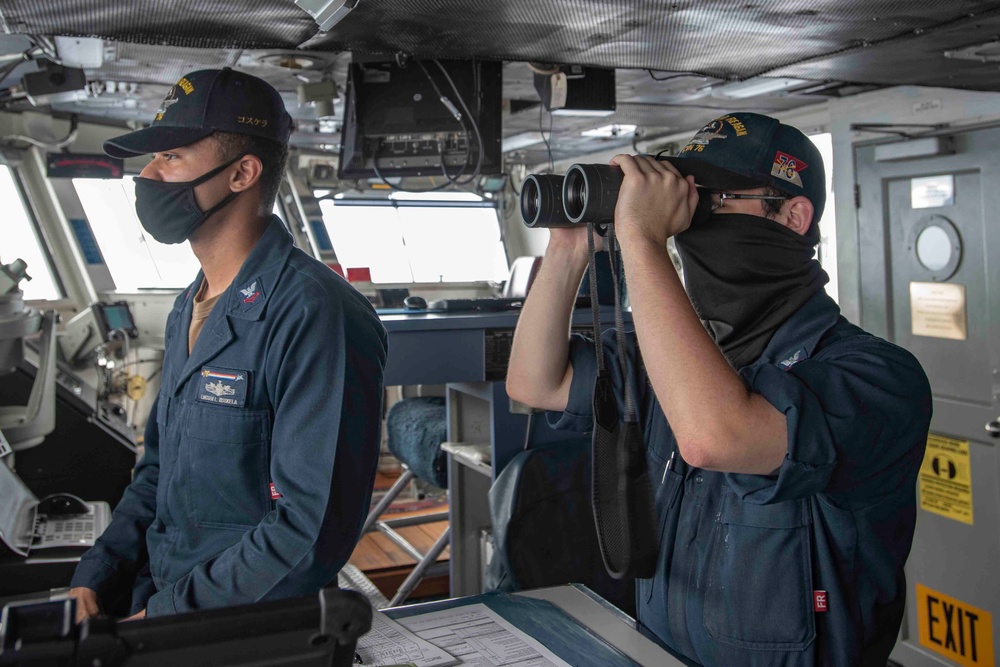 USS Ronald Reagan (CVN 76) Bridge Team