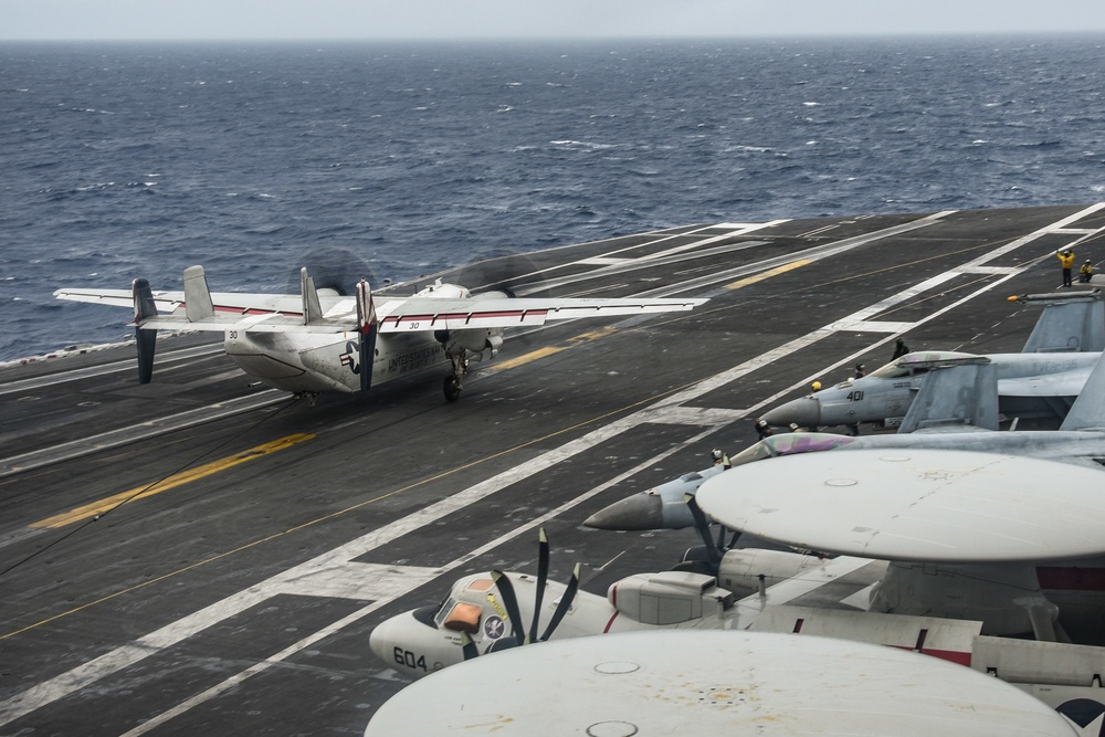 USS Ronald Reagan’s Flight Deck Operations