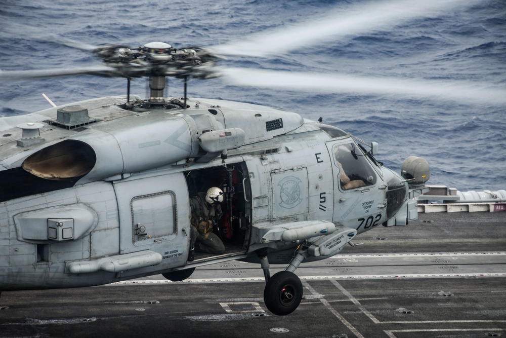 USS Ronald Reagan’s Flight Deck Operations