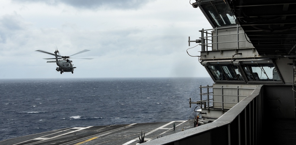 USS Ronald Reagan’s Flight Deck Operations