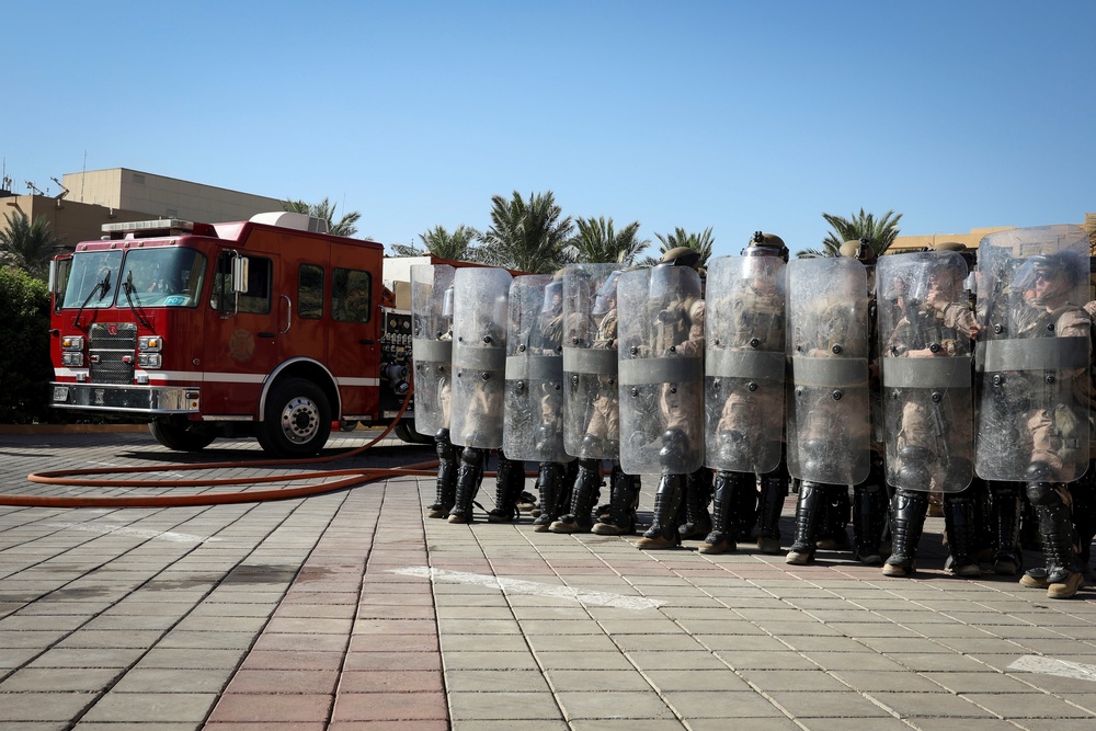 SPMAGTF-CR-CC : BEC Riot Control Training