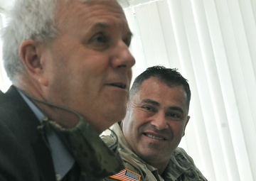 Under Secretary of Army McPherson tours schools, housing renovation site