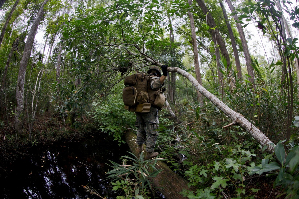 Jump platoon patrol