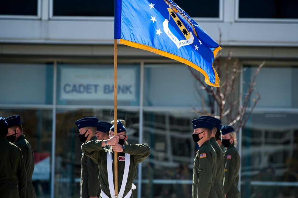 U.S. Air Force Academy Noon Meal Formation October 2020